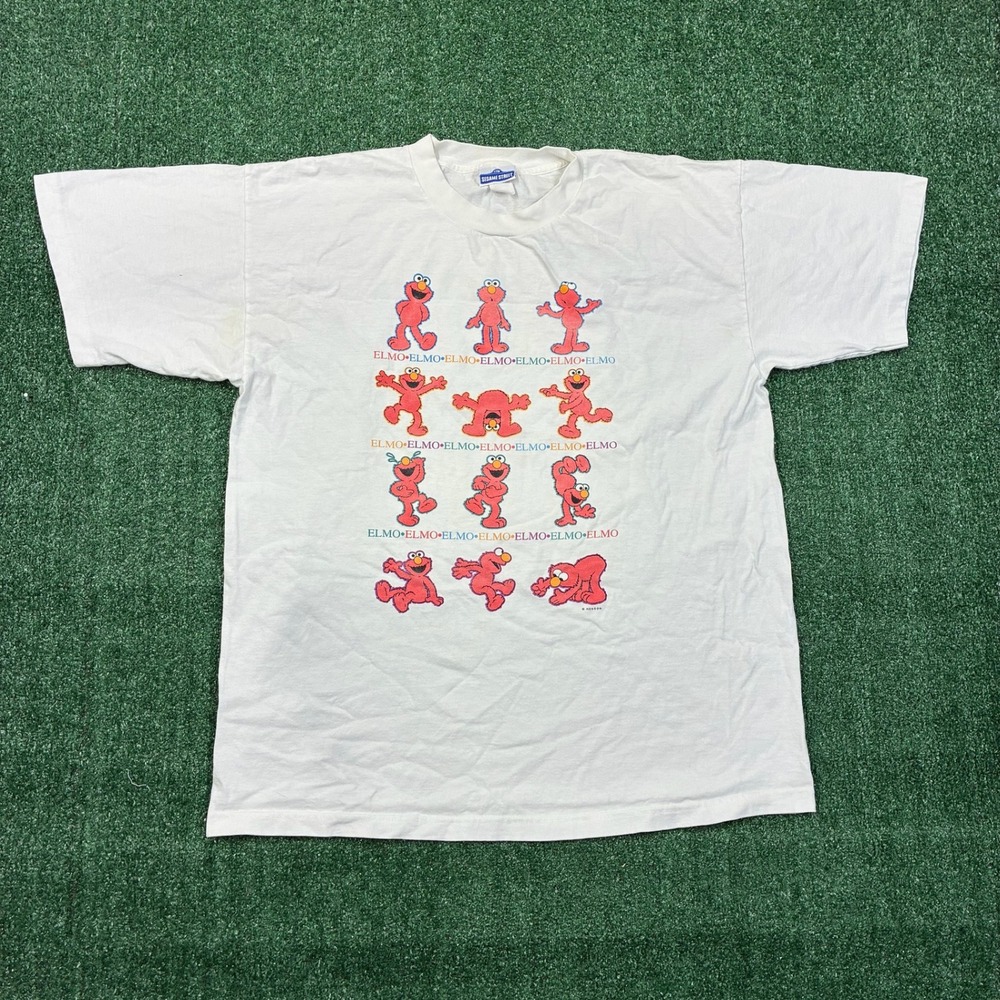 Vintage 90s Sesame Street Elmo T-shirt